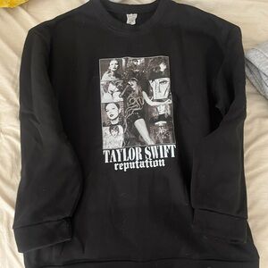 Black Taylor Swift Reputation Sweatshirt
